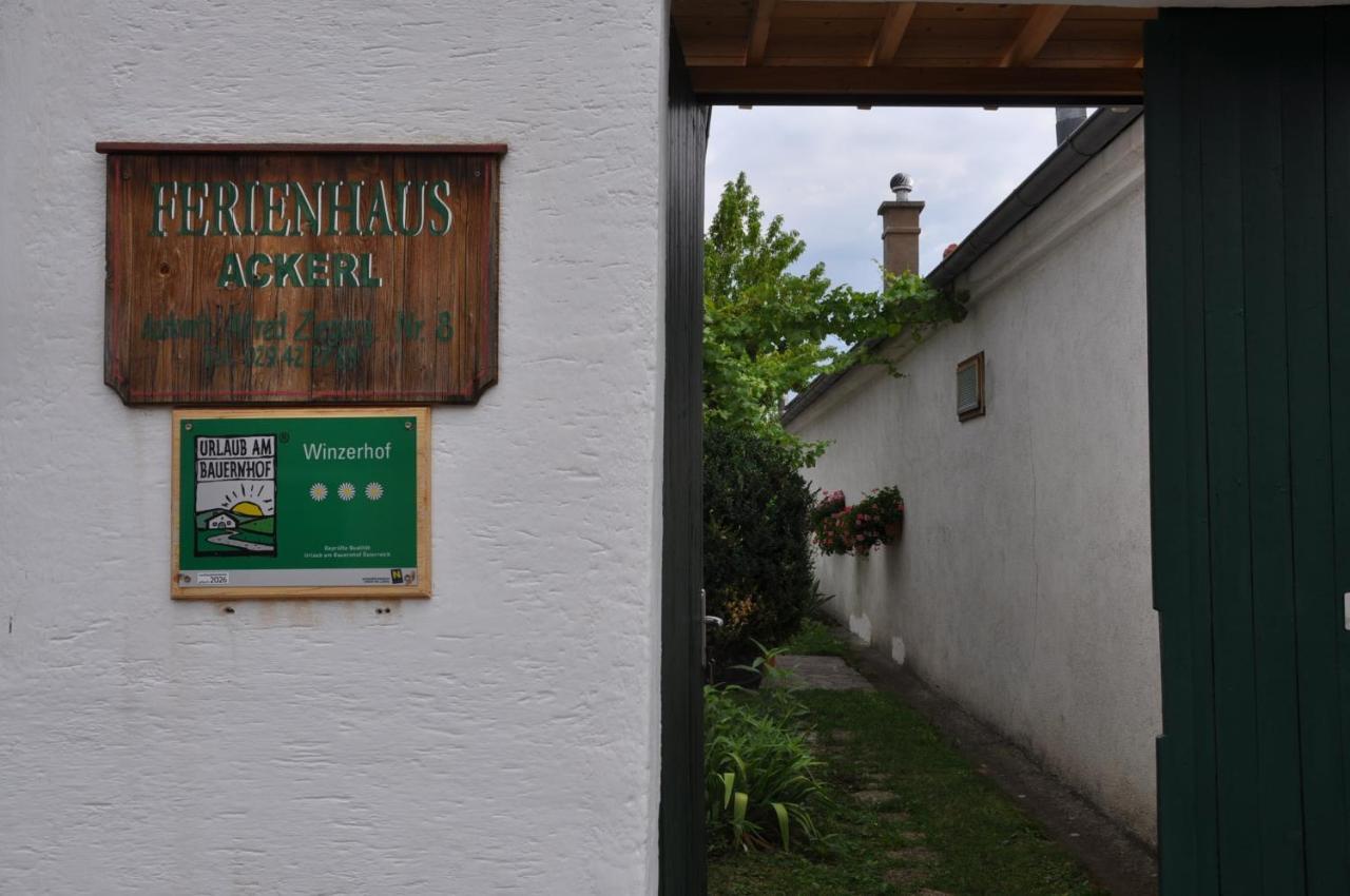 Ferienhaus Ackerl Mitterretzbach Esterno foto